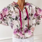 Bluza rozpinana Flower Power