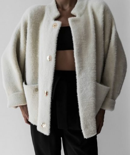 SWETER MY WORLD PREMIUM JASNY BEŻ
