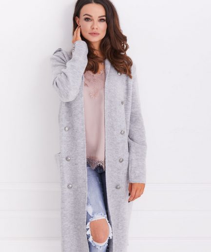 SWETER BLISSFUL DAYS SZARY